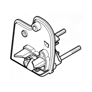 Spacer flange for STIHL FS240 brushcutters, part of genuine STIHL replacement parts and service kits.
