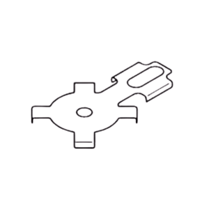 Thrust plate for STIHL HS81R, HS81RC, HS81T, HS81TC, HS86R, HS86T - genuine STIHL replacement part