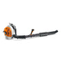 STIHL BR 500 petrol backpack leaf blower, ideal for tree surgeons, featuring ergonomic design and powerful 4-MIX engine.