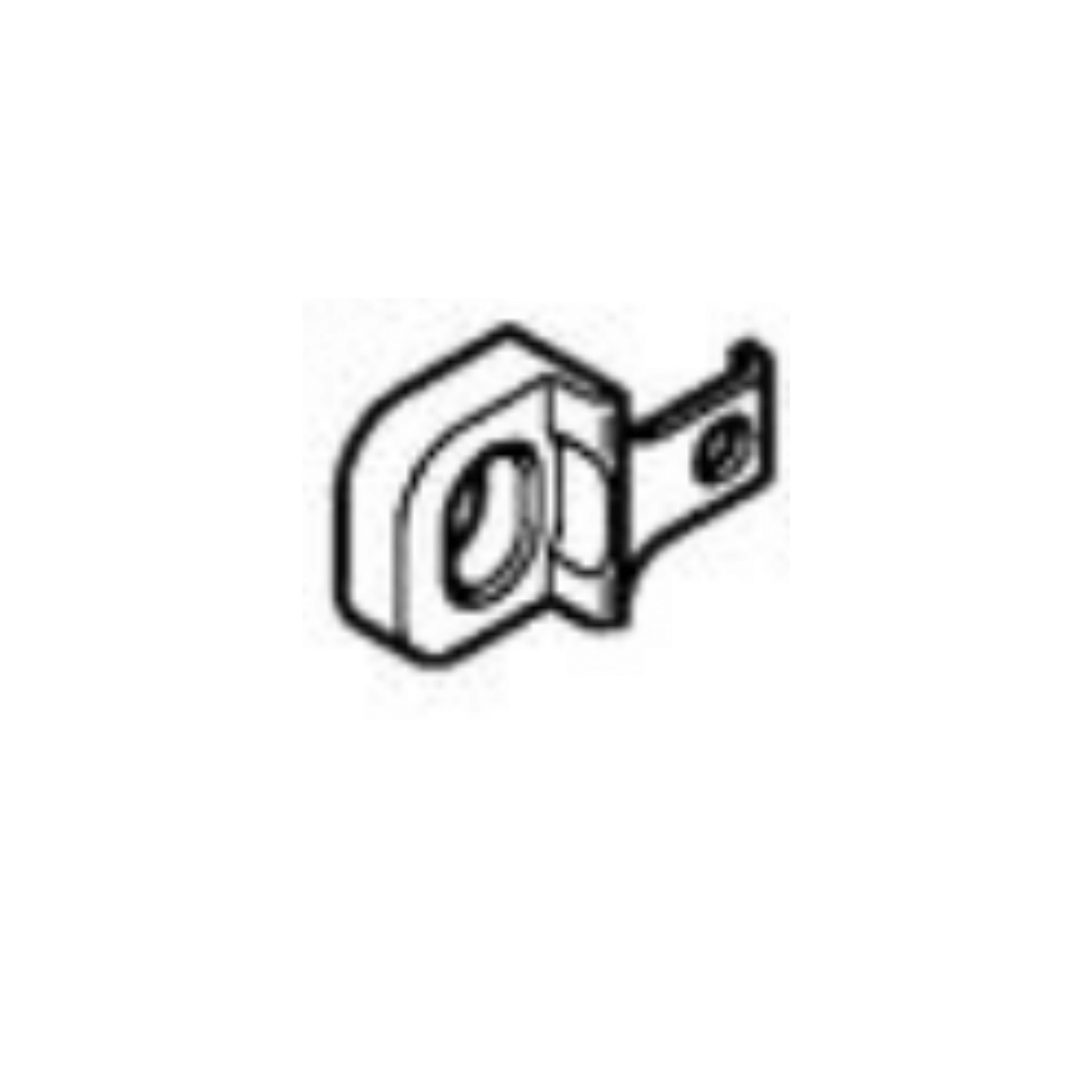 Stop Buffer for Stihl MS200, 020T - Genuine STIHL replacement part for chainsaw maintenance.