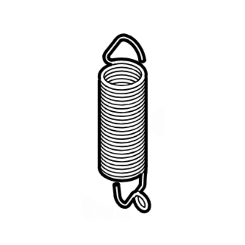 Tension spring for Stihl RME 339 lawnmower, ideal for STIHL genuine parts and replacement for RMA 239.
