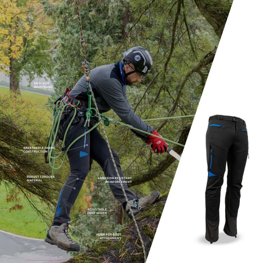 Way Up Light Climbing Pants ideal for tree surgeons, featuring breathable Cordura material and abrasion resistant design.