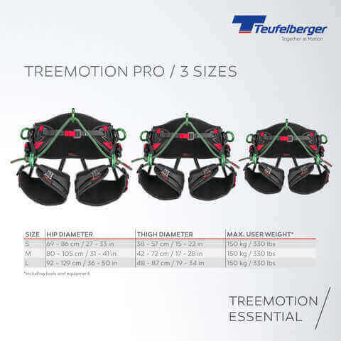 Teufelberger treeMOTION Pro Lt Ed Harness | FREE Delivery
