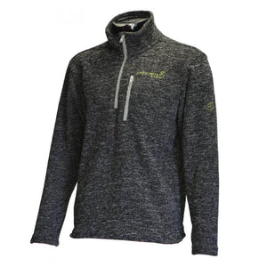 Arbortec Wolf Half-Zip Knitted Fleece in grey, perfect for tree surgeons and outdoor activities.