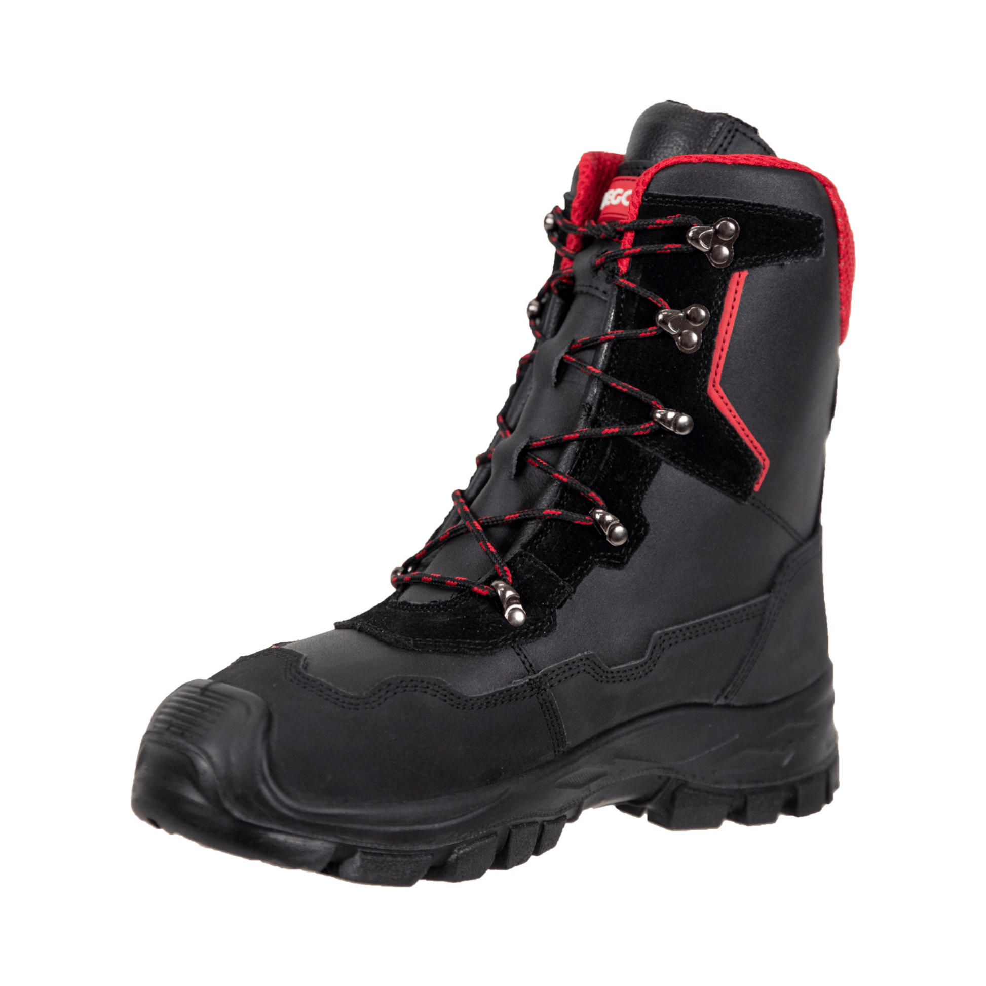 Oregon Yukon Leather Chainsaw Boots Class 1 for tree surgeons, offering safety and comfort while using chainsaws.